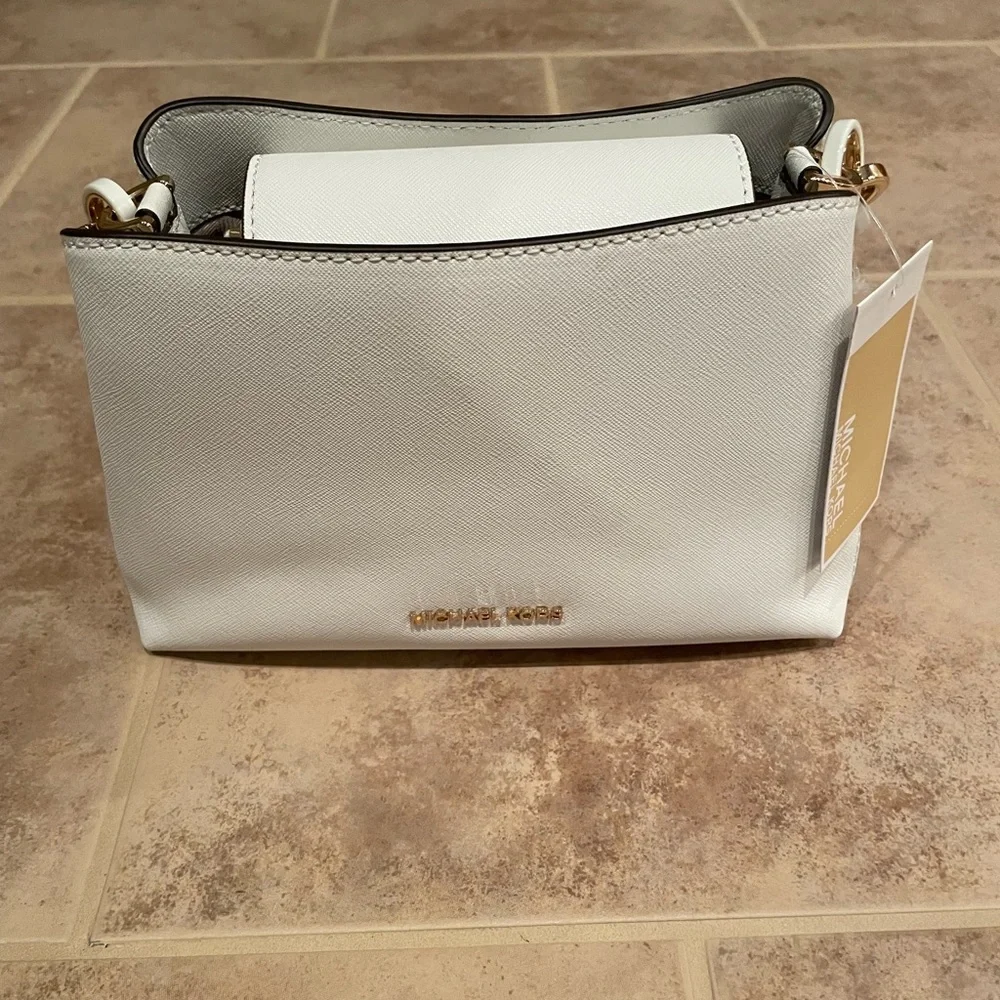 Michael Kors Portia East West Satchel Beige - NWT